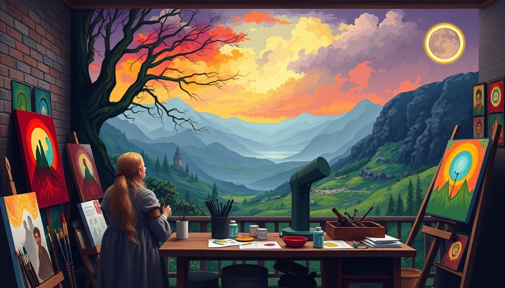 Explore Advanced Paint by Numbers Kits Featuring High-Detail Artwork from Tolkien's Universe