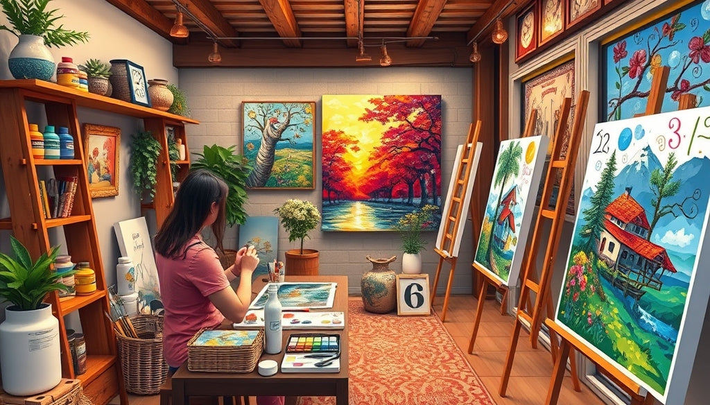 Create Memories: Custom Paint by Numbers Kits for Couples to Enjoy Together