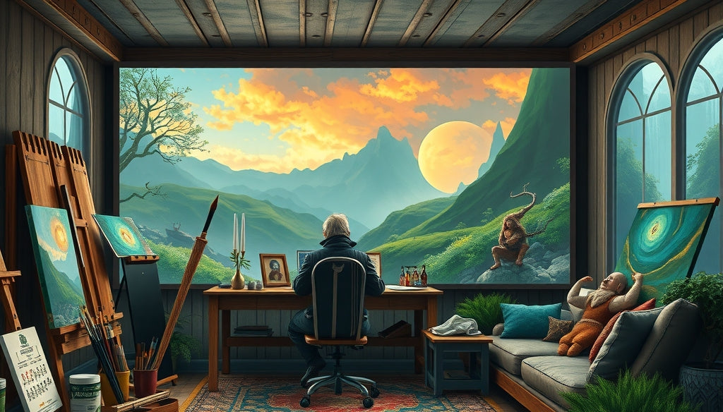 Perfect Christmas-Themed Paint by Numbers Kits for The Lord of the Rings Lovers