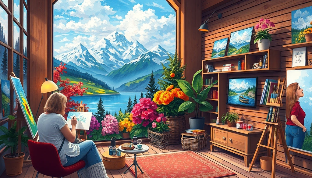 Where to Buy Premium Paint by Numbers Kits in the US: Unleash Your Inner Artist with Free Shipping