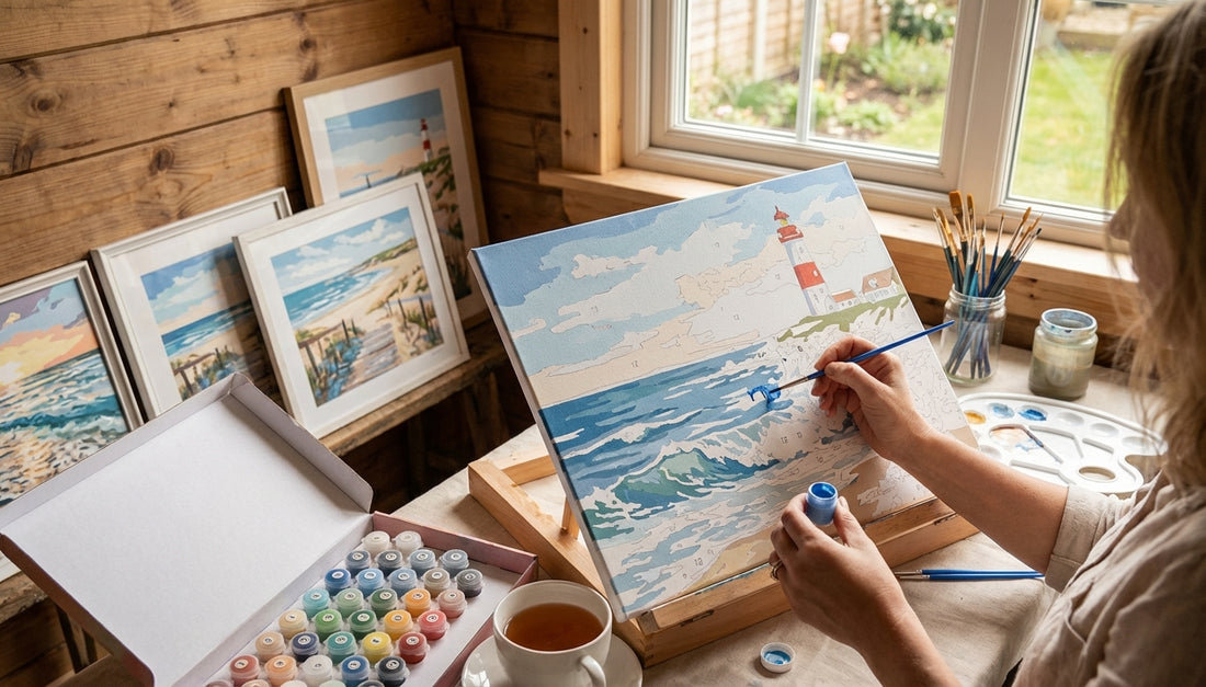 Escape To The Ocean: 10 Stunning Beach Paint By Numbers Kits For Ultimate Relaxation