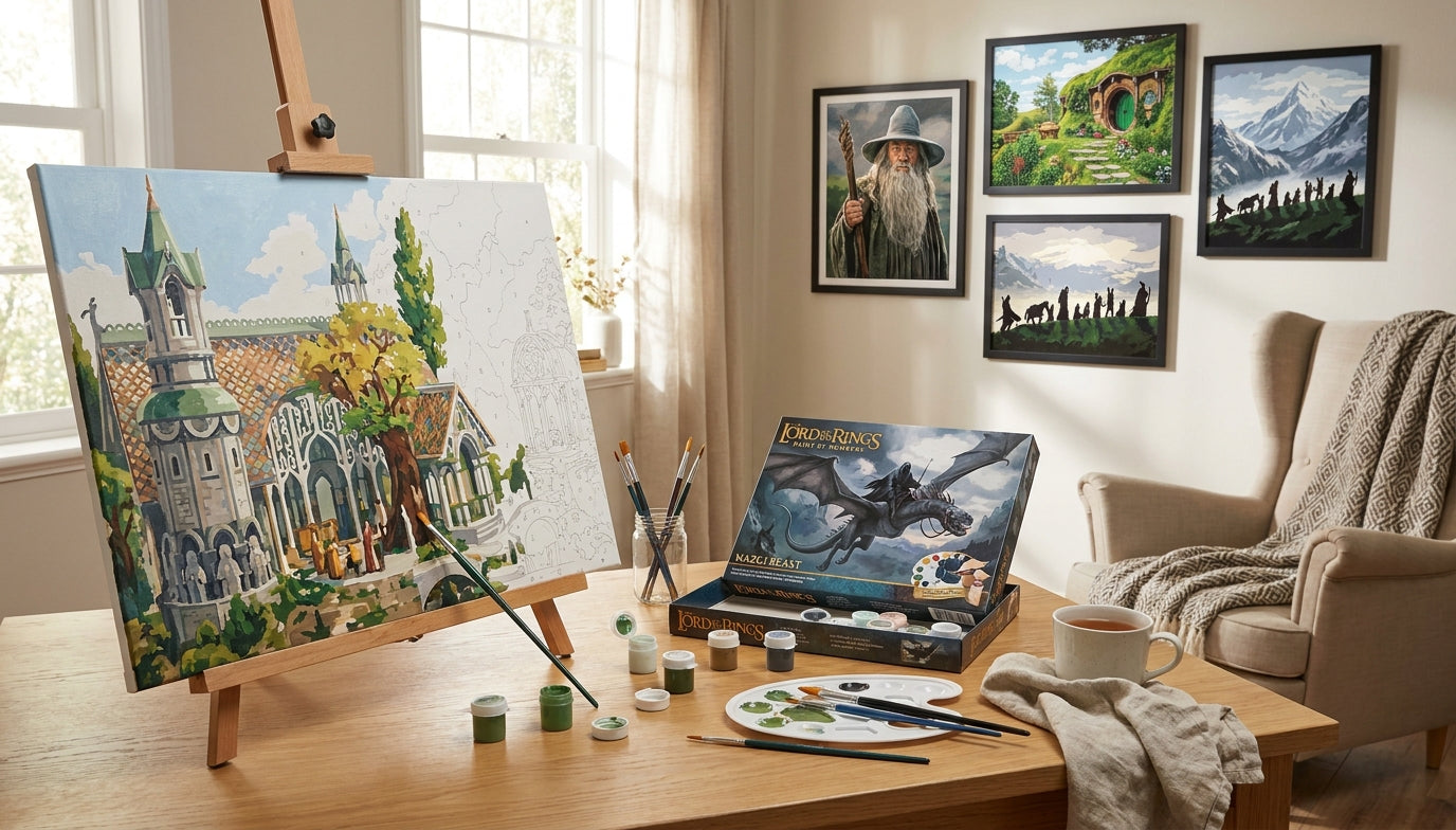 The Best Lord of the Rings Paint by Numbers Kits for Adults in the US