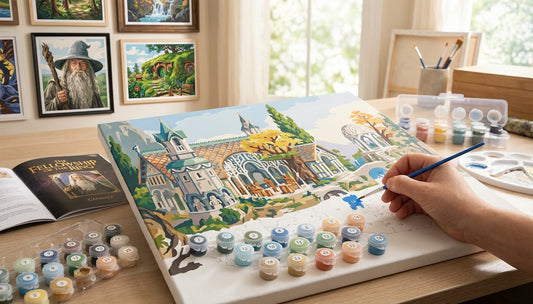 You Won't Believe These 7 Stunning Lord of the Rings Paint by Numbers Kits for Sale Online