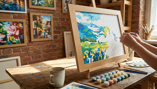 PBN Kits with Wooden Frame: Display Your Art