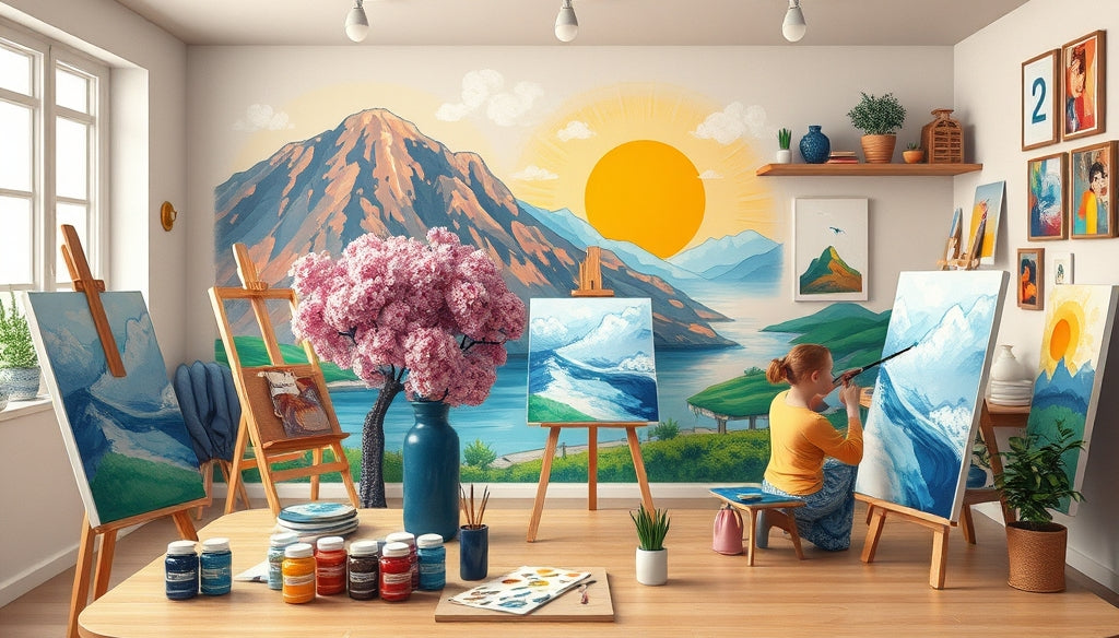 Discover the Best Paint by Numbers Kits for Adults in the US to Relieve Stress