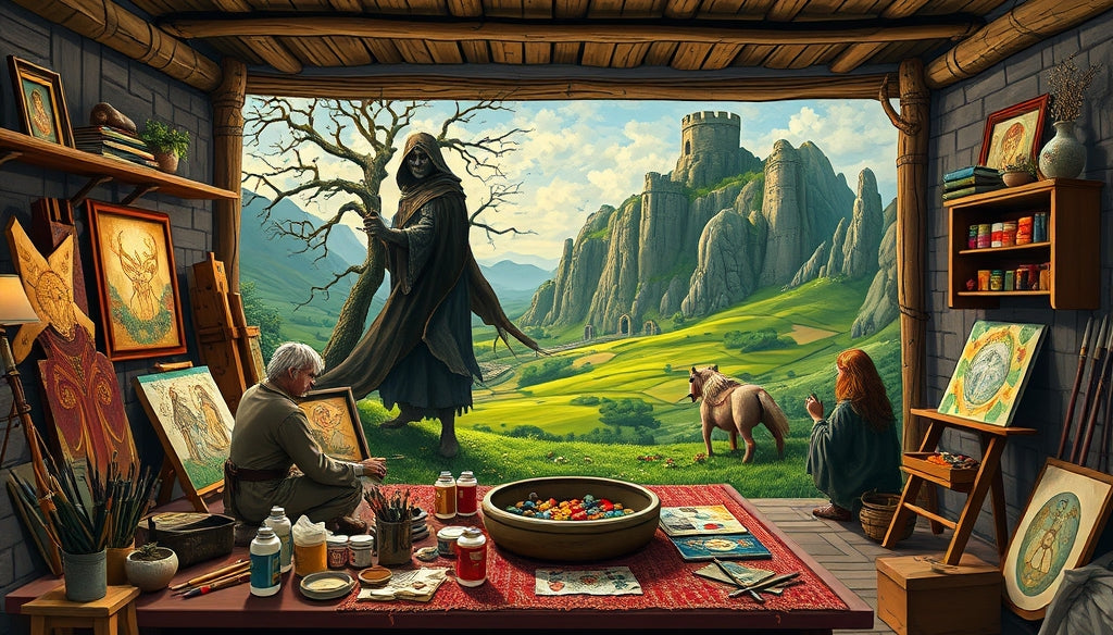 Discover the Best Paint by Numbers Kits for Adults Inspired by The Lord of the Rings