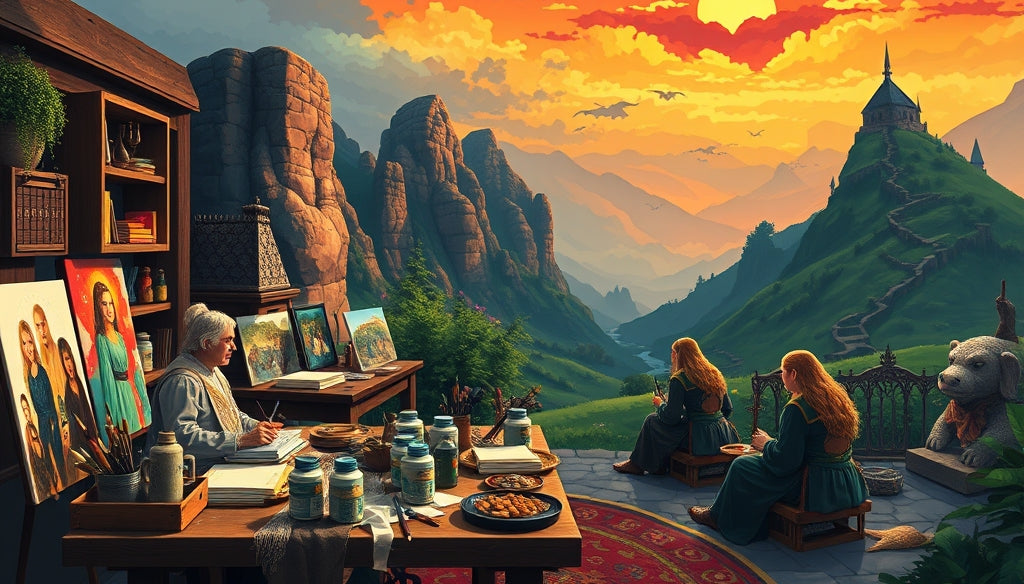 Buy Cheap Lord of the Rings Paint by Numbers Kits with Free Shipping in the USA for Your Next Creative Adventure