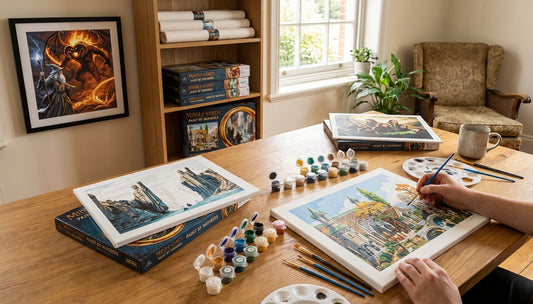 Transform Your Space: Stunning Lord of the Rings Paint by Numbers Kits for Home Decor