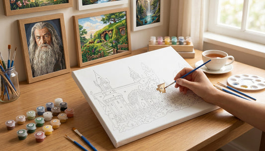 Lord of the Rings Paint By Numbers Kits for Adults Who Love Art