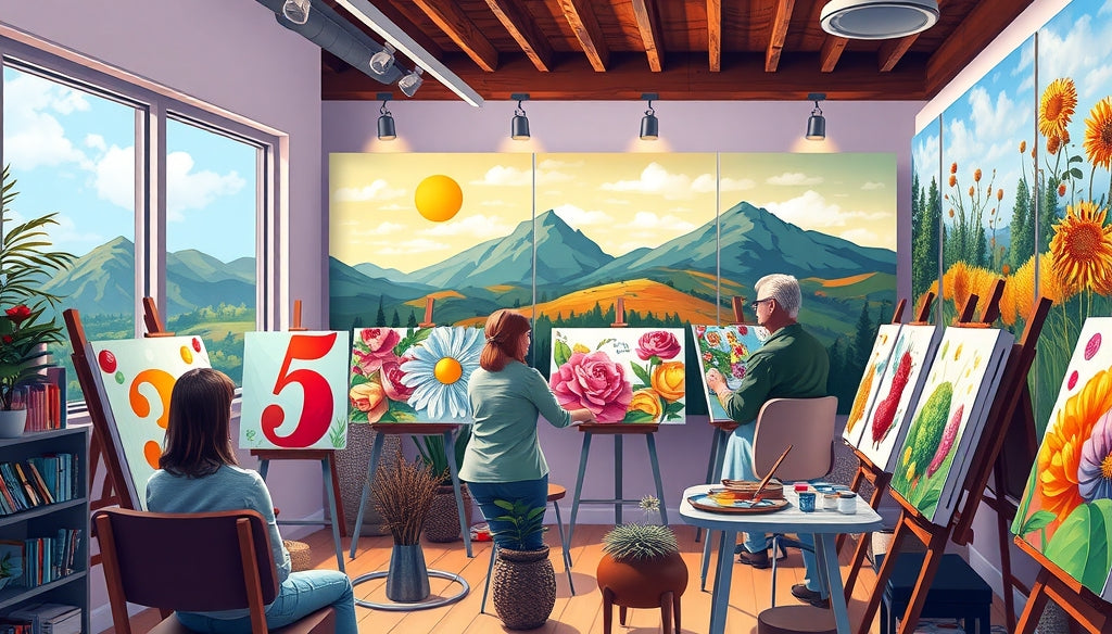 Discover the Best Paint by Numbers Kits for Adults Seeking Relaxation and Creative Joy