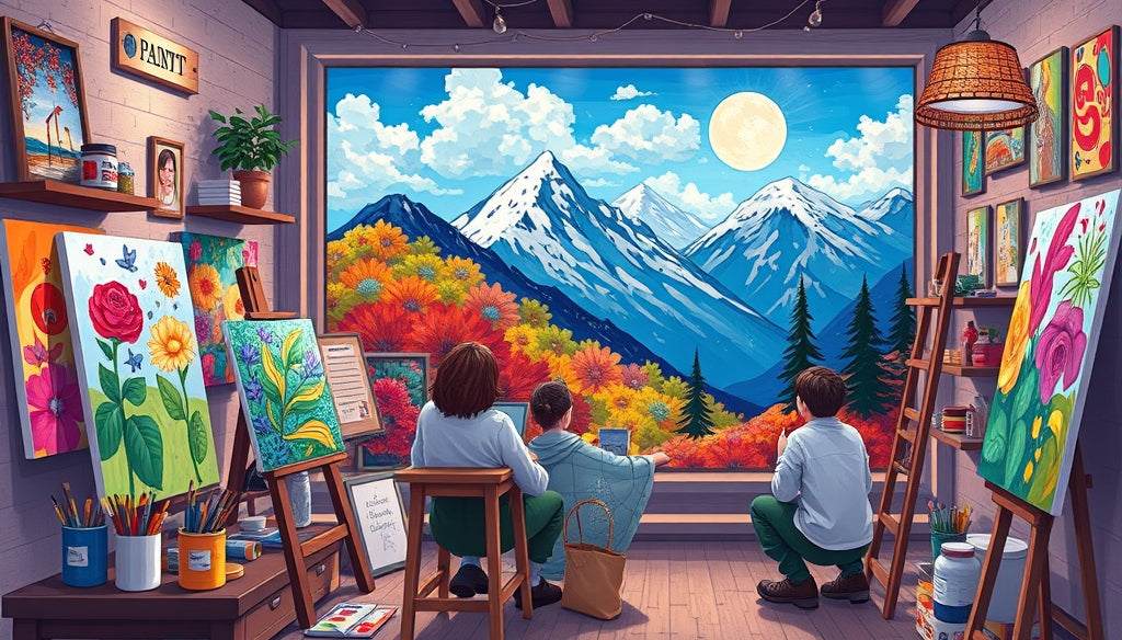 Transform Your Photo into a Unique Custom Paint by Numbers Kit: A Creative Hobby for Stress Relief