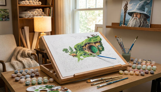Get Your Own Shire: Cheap Lord of the Rings Paint by Numbers Kits for Beginners