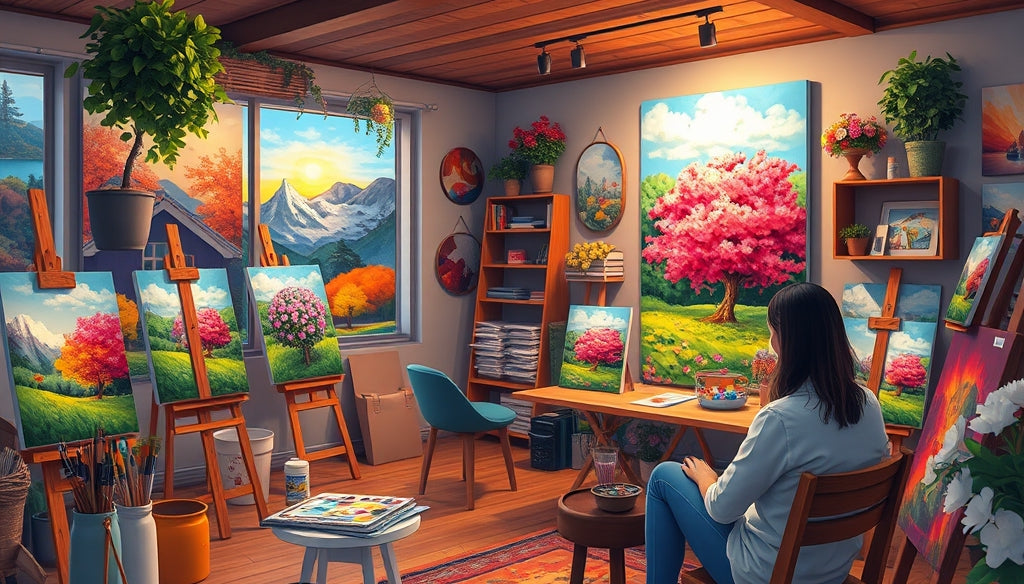 Where to Buy High-Quality Paint by Numbers Kits Online with Fast Shipping