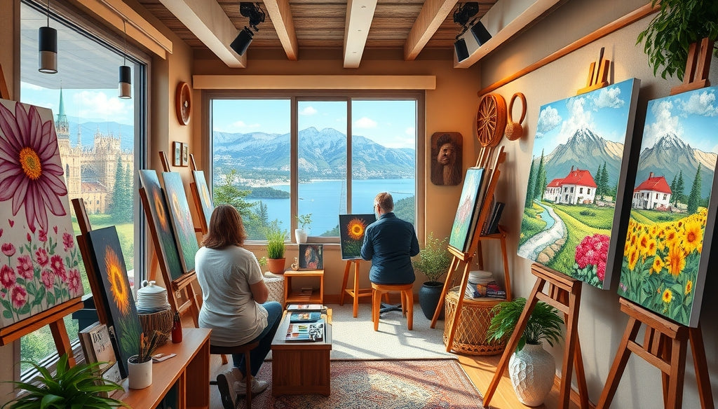 Discover the Top 10 Best Paint by Numbers Kits for Adults in the US to Find Your Next Creative Calm