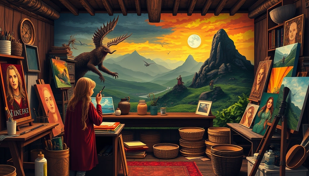 Unleash Your Creativity: Buy High-Quality Paint by Numbers Kits with Free Shipping in the USA