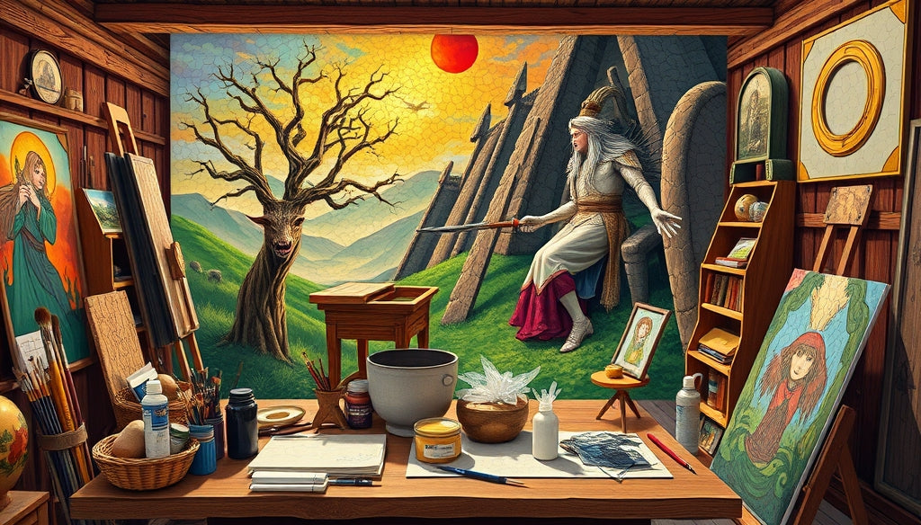 Delve into Fantasy: Best Paint by Numbers Kits for Adults Inspired by The Lord of the Rings