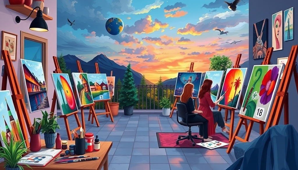 Transform Your Favorite Photos into Custom Paint by Numbers Kits: A Unique Hobby for Stress Relief