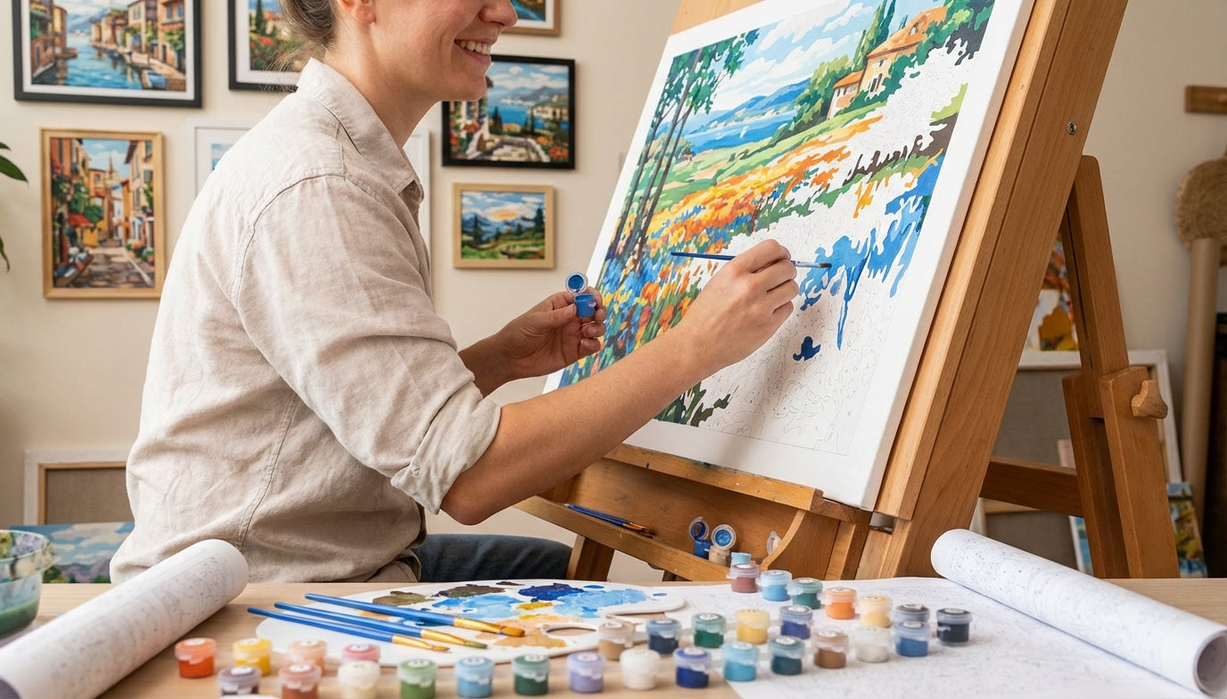 Big Art, Big Fun: Extra Large PBN Kits Explained