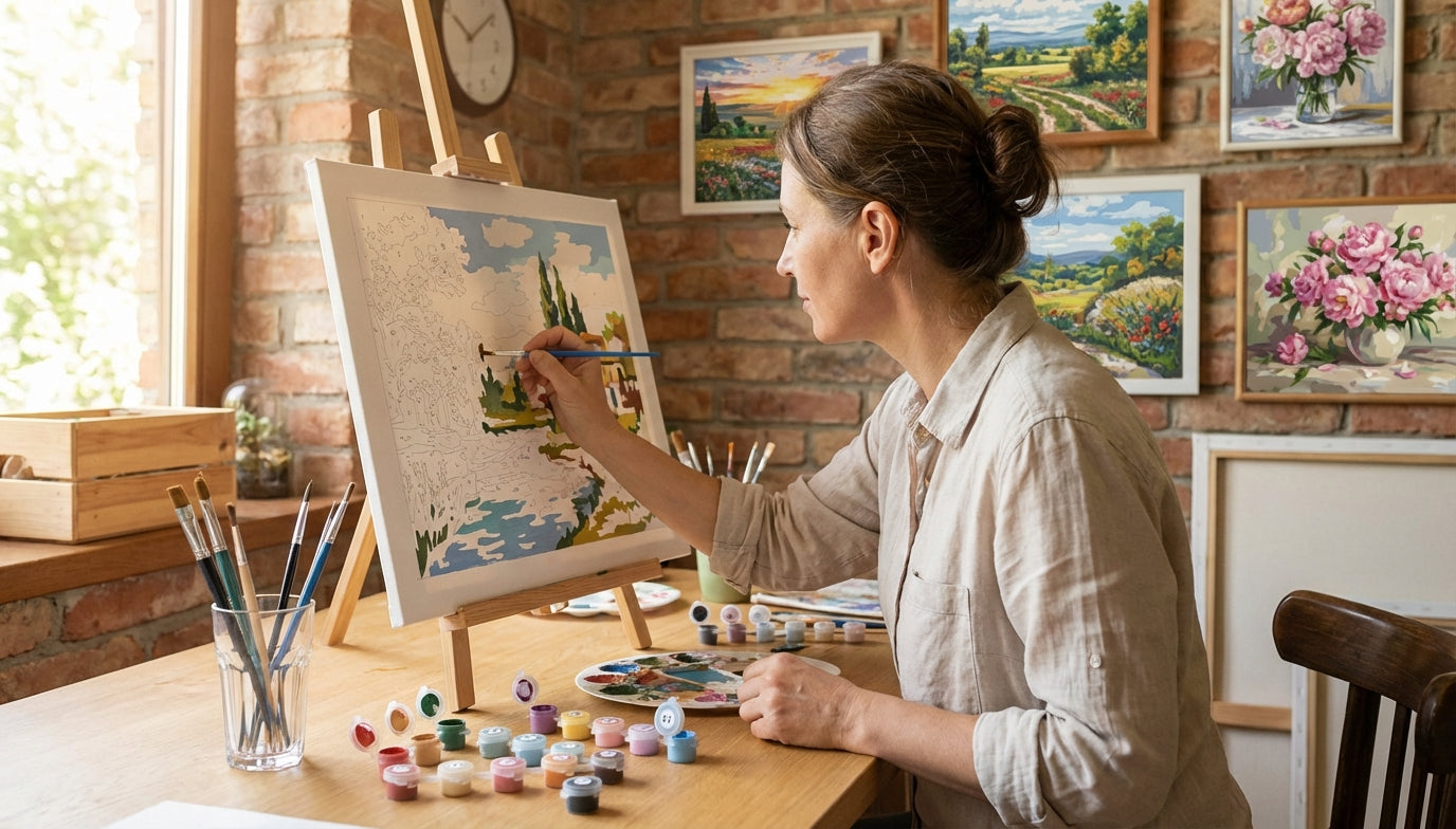 Unleash Your Art: PBN Kits for Adults 30+