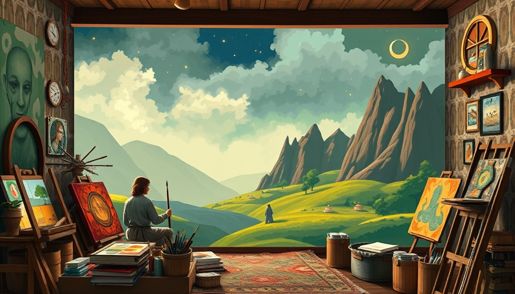 Paint by Numbers Kits with Wooden Frames: Perfect Gifts for Lord of the Rings Fans