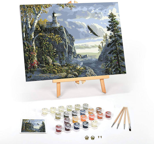 How long does it take to finish painting by numbers?