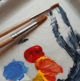 How to relax by painting by numbers 💆