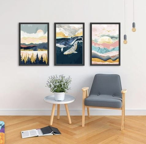 Paint your own decor! The most adored paintings by numbers to decorate the living room