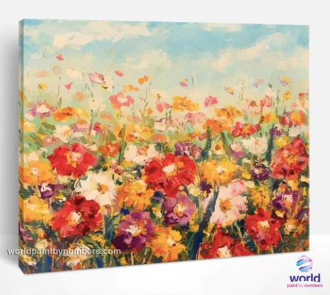 The best paintings by numbers to get in the spring mood