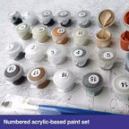 Rivendell Lord of the Rings Elf Kingdom  - World Paint by Numbers™ Kits DIY