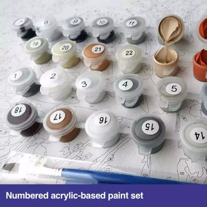 Rivendell Lord of the Rings Elf Kingdom  - Paint by Numbers Kits for Adults