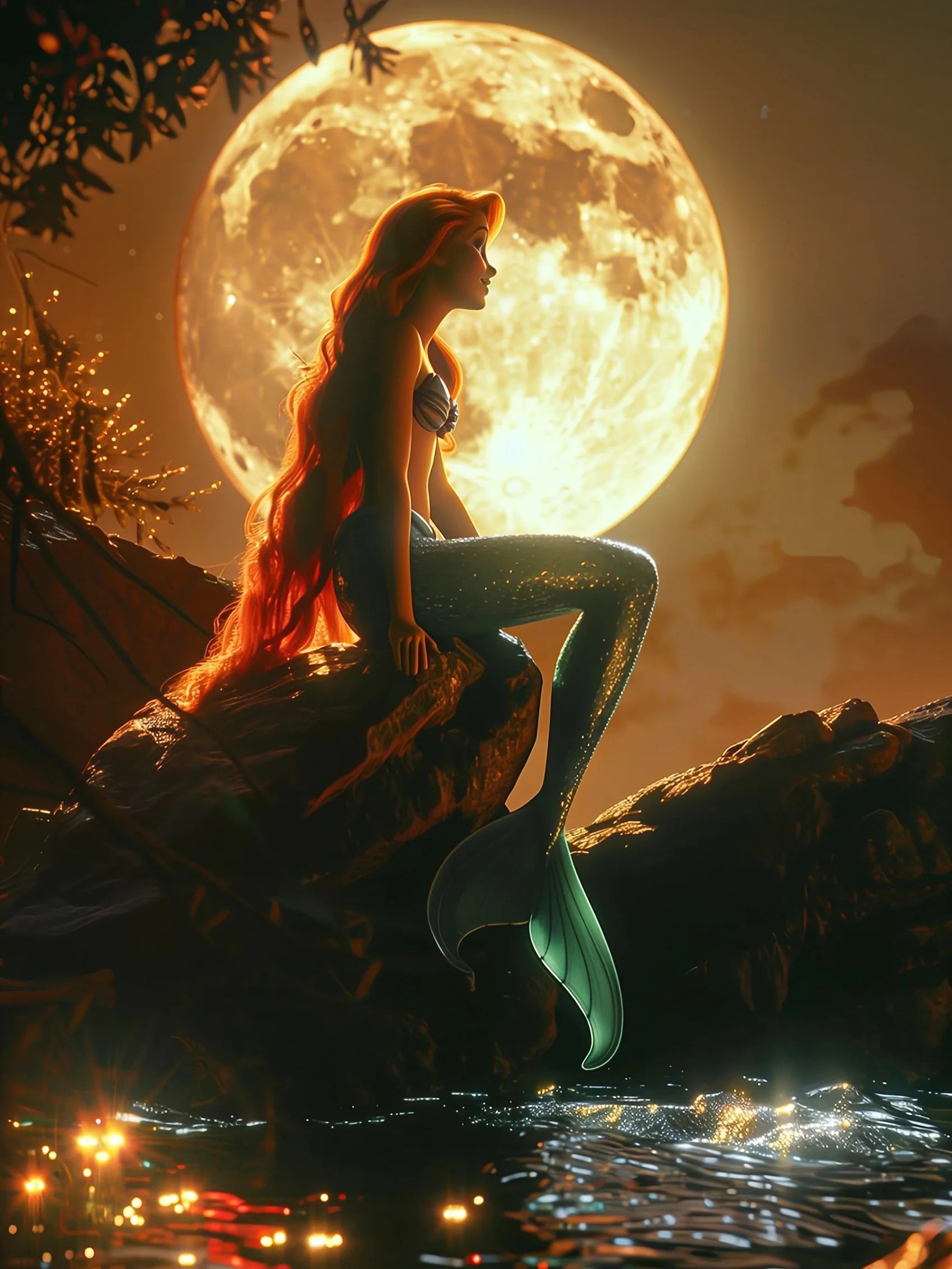 Sleeping Beauty Princess Jasmine Belle - Diamond Painting