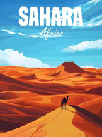 Scenic Desert City 5D Diamond Painting Kit - Paint by Numbers Kits for Adults