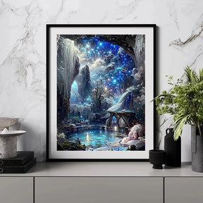 Fantasy Landscape Full Round Drill 5D Diamond Painting - 30x40cm - Diamond Painting