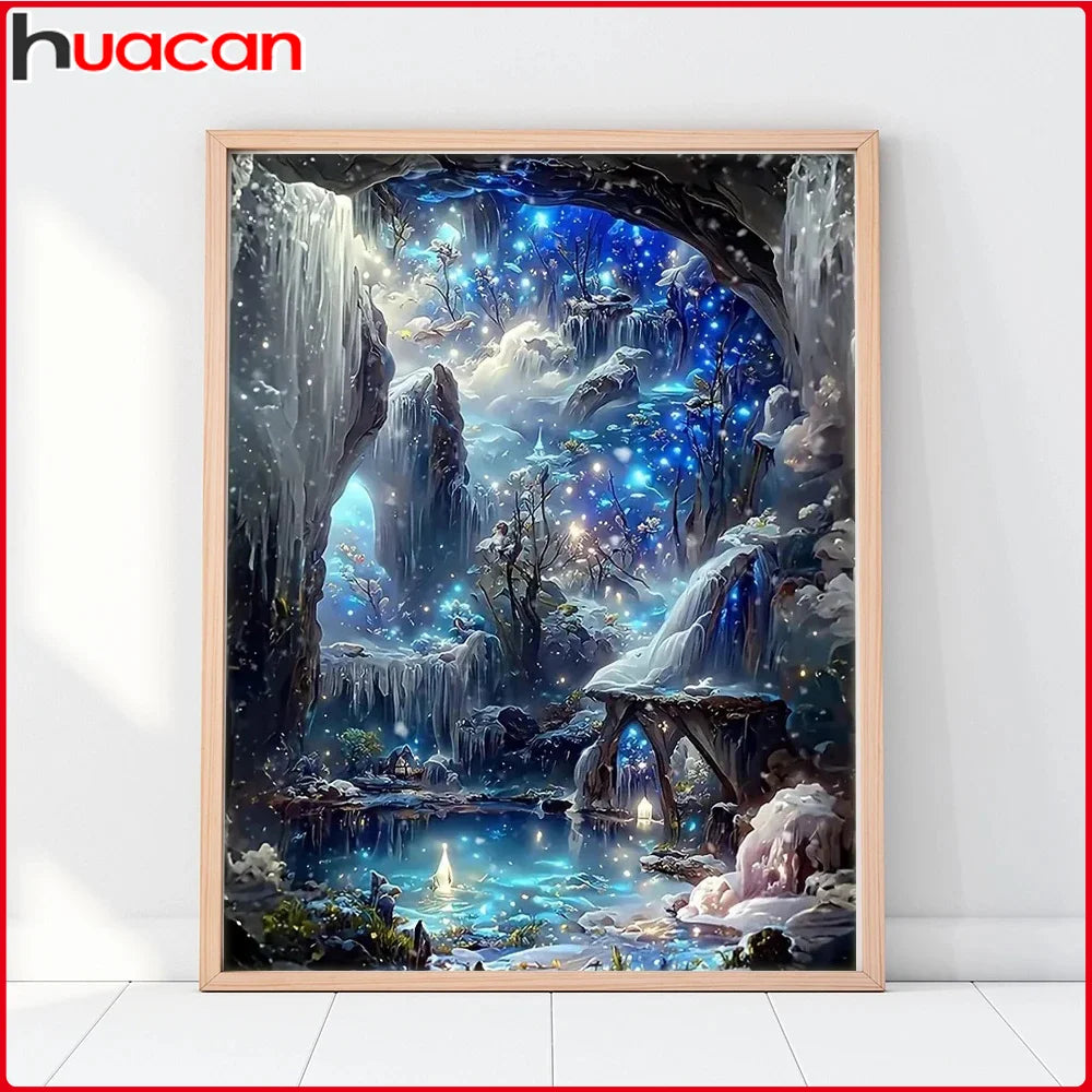 Fantasy Landscape Full Round Drill 5D Diamond Painting - 30x40cm - Diamond Painting