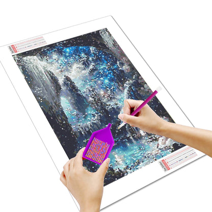 Fantasy Landscape Full Round Drill 5D Diamond Painting - 30x40cm - Paint by Numbers Kits for Adults