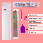 Disney Princess Diamond Painting Set - Jasmine, Belle & Sleeping Beauty - Paint by Numbers Kits for Adults