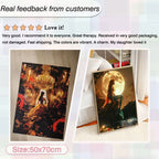 Disney Princess Diamond Painting Collection - Jasmine, Belle, Sleeping Beauty Mosaic Art - Full Square - Diamond Painting - Paint by Numbers Kits for Adults