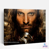 Aragorn - The King of Gondor - Lord of the Rings - World Paint by Numbers™ Kits DIY