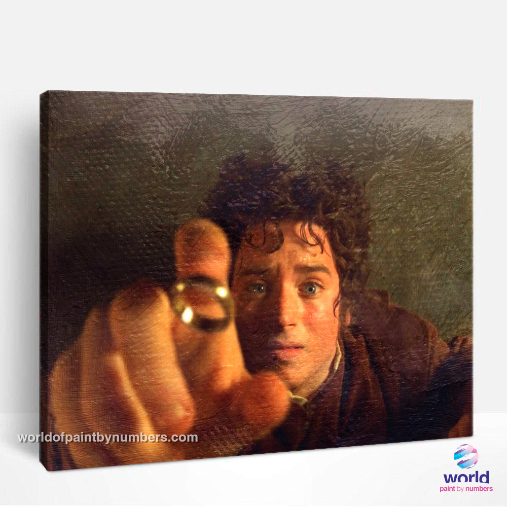 Frodo and the Precious - Lord of the Rings - World Paint by Numbers™ Kits DIY