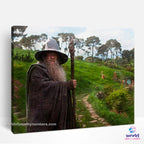 Gandalf in the Shire - Lord of the Rings - Paint by Numbers Kits for Adults
