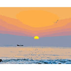 Amazing Sunset - World Paint by Numbers Kits DIY
