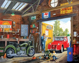 American Old Style Garage - World Paint by Numbers™ Kits DIY