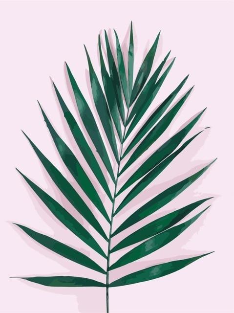 Areca Palm - Leaf Collection - World Paint by Numbers™ Kits DIY