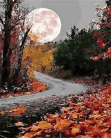 Autumn Moon - World Paint by Numbers™ Kits DIY