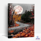 Autumn Moon - World Paint by Numbers™ Kits DIY