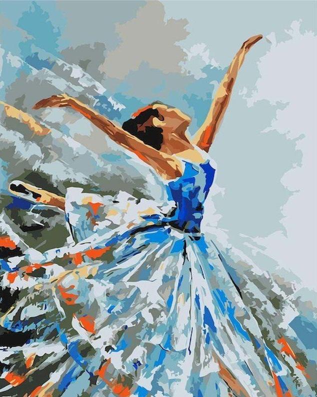 Beautiful Ballet Dancer - World Paint by Numbers™ Kits DIY