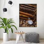 Books, Keys & Watch - World Paint by Numbers™ Kits DIY