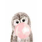 Bubble Gum Owl - World Paint by Numbers™ Kits DIY