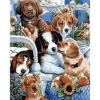 Canine Friends - World Paint by Numbers™ Kits DIY