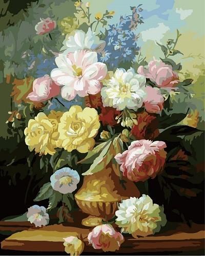 Classic Roses Arrangement - World Paint by Numbers™ Kits DIY
